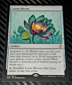 MTG Lotus Bloom Time Spiral Remastered Regular Rare 270/289 Magic The Gathering - Image 1