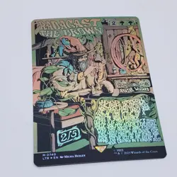 MTG Radagast the Brown Poster Foil The Lord of the Rings LTR NM - Image 1
