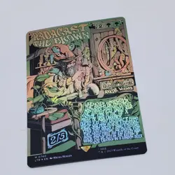 MTG Radagast the Brown Poster Foil The Lord of the Rings LTR NM - Image 3