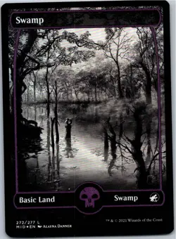 Swamp () L 272 Foil Innistrad: Midnight Hunt NM - Image 1