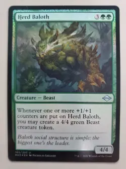 MTG Herd Baloth Modern Horizons 2 Foil Uncommon - Image 1