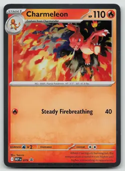 Pokemon Charmeleon (Cosmos Holo) 079 ME: Mega Evolution Promo Promo Holo NM - Image 1