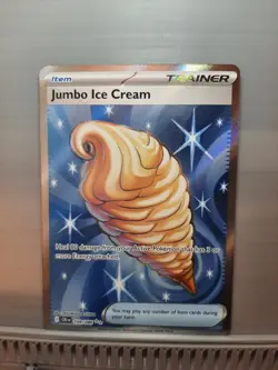 Jumbo Ice Cream 109/086 Me04: Chaos Rising Holo Pokemon TCG NM - Image 1
