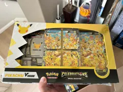 Pokemon TCG Celebrations Pikachu V-UNION Special Collection Box English 2021 - Image 1