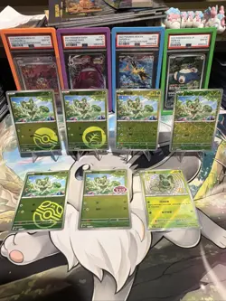 Pokemon S-Chinese Gem Pack CBB1C Sprigatito card lot - Image 1