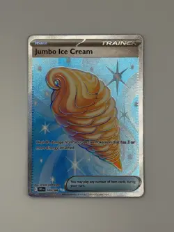 Jumbo Ice Cream 109/086 Me04: Chaos Rising Holo Pokemon TCG - Image 1