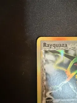 Pokemon Rayquaza Delta Species 13/113 Holo EX Delta Species Rare LP Vintage 2005 - Image 3
