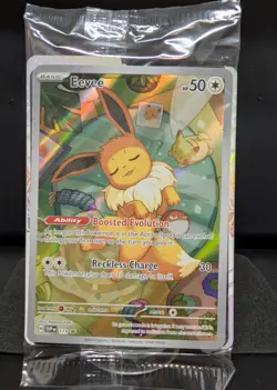 Pokemon Center Exclusive Eevee 173 Promo Prismatic Evolutions Sealed! - Image 1