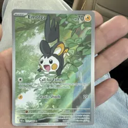 The Pokemon Company Emolga 112/086 Sv: Black Bolt Rare Reverse Holo English 2025 - Image 1
