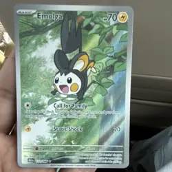 The Pokemon Company Emolga 112/086 Sv: Black Bolt Rare Reverse Holo English 2025 - Image 5