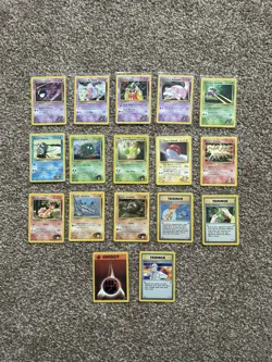 Pokemon TCG Gym Heroes Bundle x17 (1999–2000) Vintage WOTC Joblot - Image 1