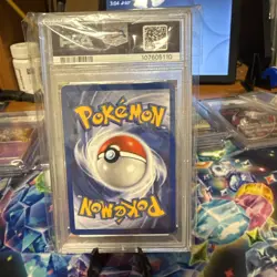 Pokemon TCG Dark Blastoise 2000 Non-Holo Rare Card 20/82 PSA 8 - Image 2