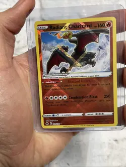Radiant Charizard 020/159 Crown Zenith Ultra Rare Holo Shiny Pokemon Card NM/MT - Image 1