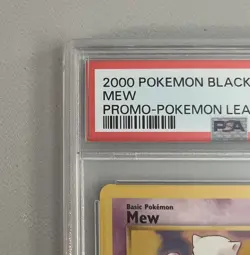 Mew Pokemon Black Star Promo 2000 Pokemon League PSA GRADE 9 MINT - Image 5