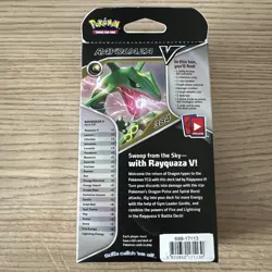2021 Pokemon Rayquaza V Battle Deck SWSH147 Brand New Sealed - Image 3