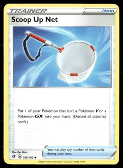 Scoop Up Net 165/192 Rebel Clash Pokemon NM - Image 1
