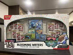 The Pokemon Company Intl Pokemon TCG SV 151 Blooming Waters Premium Promo Box - Image 1