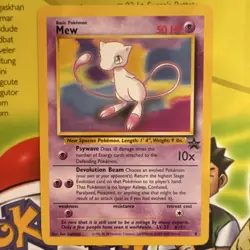 The Pokemon Company Mew Wotc Promo Regular ENG 08/53 50HP Ken Sugimori - Image 1