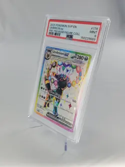 PSA 9 Umbreon ex SVP 176 Pokemon Promo Premium Figure Collection 2025 MINT 2 - Image 3