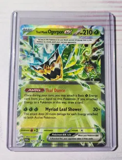 Teal Mask Ogerpon ex SV06: Twilight Masquerade Pokemon #025/167 - Image 1