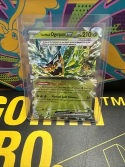 Pokemon TCG Teal Mask Ogerpon EX 025/167 Twilight Masquerade Holo Double Rare E… - Image 1