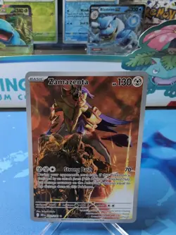 Zamazenta 201/182 Pokemon TCG: Destined Rivals Illustration Rare (NM) - Image 1