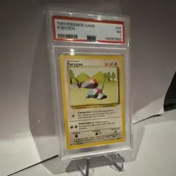 Pokemon TCG Base Set Porygon 39/102 PSA 7 Regular Uncommon Wizards English - Image 3