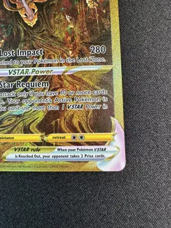 Pokemon Giratina VSTAR GOLD Secret GG69/GG70 Crown Zenith: Galarian Gallery NM - Image 4