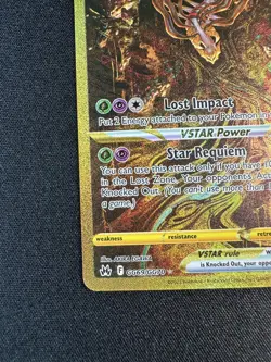 Pokemon Giratina VSTAR GOLD Secret GG69/GG70 Crown Zenith: Galarian Gallery NM - Image 5