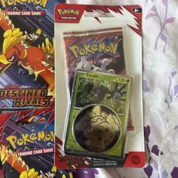 Pokemon Destined Rivals Sleeved Booster Pack $Blister Pack Lot of 7! Sealed SV10 - Image 2