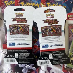 Pokemon Destined Rivals Sleeved Booster Pack $Blister Pack Lot of 7! Sealed SV10 - Image 4