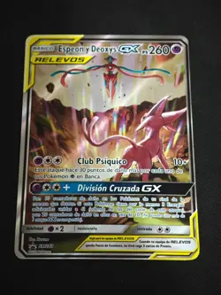 Pokemon TCG SPANISH - Espeon & Deoxys GX SM240 - Promo - Image 1