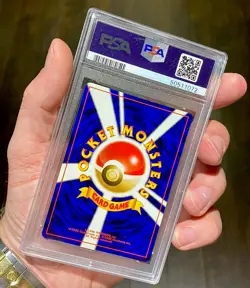 2000 Pokemon Japanese Neo 2 Smeargle Holo PSA 8 NM-MINT - Image 2
