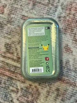 Pokemon TCG Celebrations Mini Tin and Insert Card Only Opened 820650809378 - Image 2