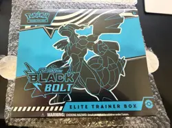Pokemon TCG Black Bolt Elite Trainer Box ETB *SEALED* - Image 1