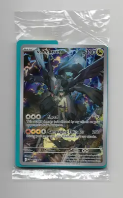 SEALED Pokemon - N's Zekrom -031 - Ascended Heroes - Black Star Promo - NM - Image 1