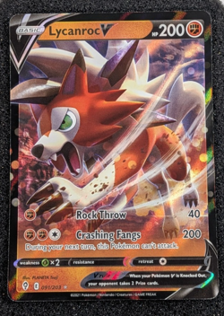 Pokemon V Ultra Rare LOT Lycanroc Mewtwo Slaking - Image 2