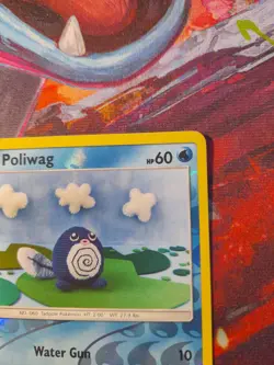Pokemon Card - Sun & Moon 30/149 - POLIWAG (reverse holo) - NM/M - Image 4