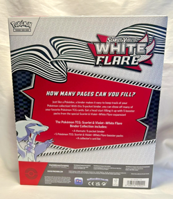 Pokemon TCG Scarlet Violet White Flare Binder Collection Box Brand New Sealed - Image 2