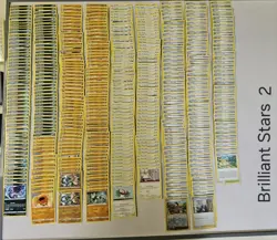 2500 Bulk Pokemon TCG Cards All 2020 - 2022 Fusion Strike,Brilliant Stars & More - Image 2