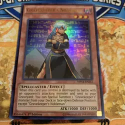 YUGIOH Gravekeeper's Nobleman MP14-EN212 1ST EDITION NEW NEVER PLAYED! - Image 1
