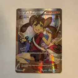 Pokemon Shauna 111a/124 Full Art Rare Card XY Premium Trainer’s Collection Nm - Image 1