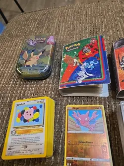 Lot Of 307 pokemon card and tins - Image 2