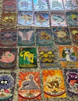 Pokemon Card Lot TOPPS 42 Cards, Holo & Non holo all NM - Image 1