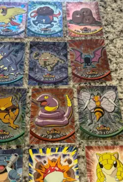 Pokemon Card Lot TOPPS 42 Cards, Holo & Non holo all NM - Image 2