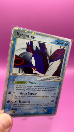 Kyogre EX - EX Collector's Tins - Nintendo Black Star Promos 37 Pokemon Card - Image 2
