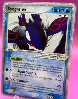 Kyogre EX - EX Collector's Tins - Nintendo Black Star Promos 37 Pokemon Card - Image 3