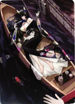 MUSASHI AZUR LANE HOLOGRAPHIC ACG Goddess Story Anime Card - Image 2
