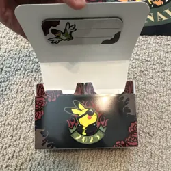 Pokemon Worlds Anaheim 2025 Deck Box Arcanine Pikachu Chatot and Mat - Image 4