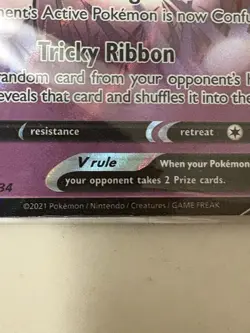 Pokemon TCG Dark Sylveon V SWSH134 SWSH Black Star Promo Holo 180HP 2021 EN - Image 4